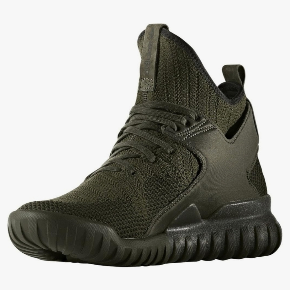 Adidas Tubular X Primeknit Night Cargo Green. Shoes Mens Size 7.5